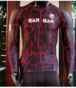 ABSTRACT DIGITAL BAR-BAR SPARTAN RACE PRO SXB SPORT TECHFIT COMPRESSION