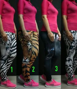 BETER BODIES ANIMAL LEGGING PRINTED COMPRESSION TIGHT