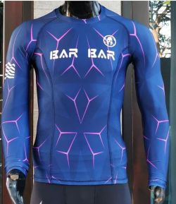 BLUE - BAR BAR COOL NEON PRO SXB SPORT TECHFIT COMPRESSION