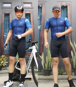 DARK BLUE SXB DISSIDENT GEN 1 ELITE SHORT SLEEVE TRISUIT