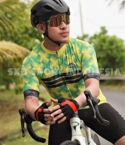 JERSEY ROAD BIKE SXB YELLOW CRACK TYPE PRO