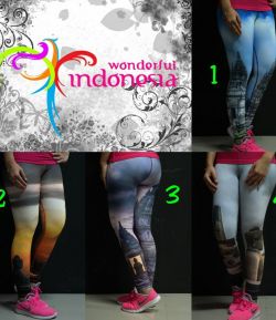 LEGGING PESONA INDONESIA COMPRESSION TIGHT