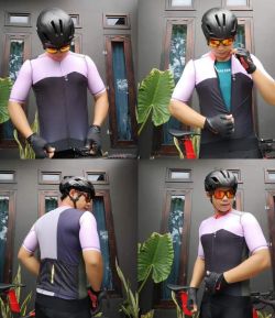 MAUVE SXB SULTAN LOOP SQUAD ROAD BIKE JERSEY