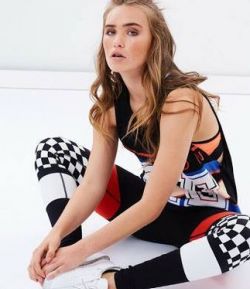 PE NATION SPRINT LEGGING COMPRESSION TIGHT FULL PRINT