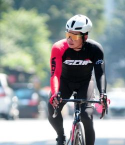 SOIA (SXB SPORT INDONESIA) RED AND BLACK JERSEY ROAD BIKE