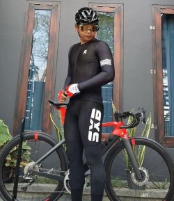 SPARTAN RACE PRO SPEED SXB JERSEY ROAD BIKE (BLACK ON BLACK)