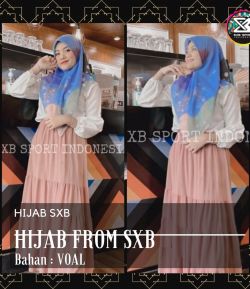 SXB BLUE PEACE SCARF