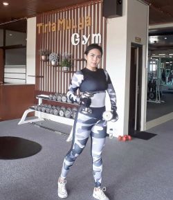 SXB COLORBLOCK CAMO SUPER SEXY LEGGING FULL PRINT TIGHT