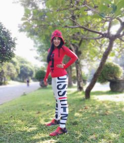 SXB DISSIDENT REBELS LONGSLEEVE HOODIE AND LEGGING COMPRESSION (MERAH)