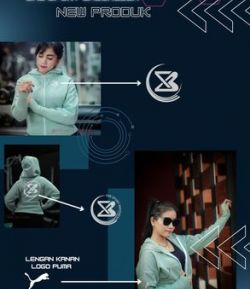 SXB FASHION FINGER HOLE SAGE COLOUR JACKET