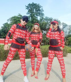 SXB FIND BLK PYRAMIDE ALL OVER SWEATSHIRT HODIES AND JOGGER