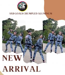 SXB GOALS CRUMPLED ALUMINUM JACKET AND JOGGER