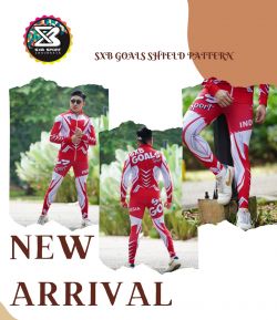 SXB GOALS SHIELD PATTERN JAKET DAN LEGGING