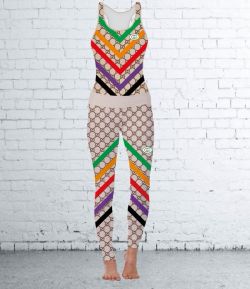 SXB GUCCI PINSTRIPE TANK TOP AND LEGGING