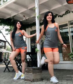 SXB PRO TANK TOP PLUS SPORT BRA COMPRESSION (KETAT) AND SHORT PANTS