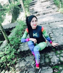 SXB RAINBOW FULL COLOR PRINT LEGING &amp; LONGSLEEVE