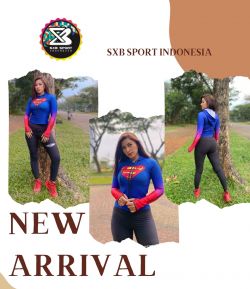 SXB SUPERMAN JAKET HOODIE AND LEGGING