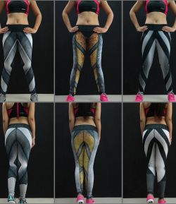 WOMENS LEGGING ROBO PRINTED COMPRESSION TIGHT